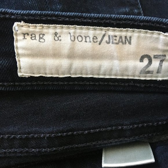 Rag & Bone Women's Skinny Dark Wash Jeans 27 Style W1222K520 - Picture 11 of 12